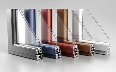 κουφώματα pvc χρώματα