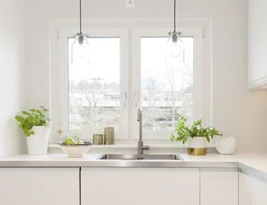 Παράθυρο κουζίνας pvc