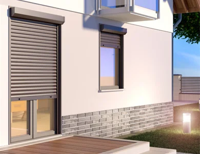 Ρολά pvc ηλεκτρικά και χειροκίνητα